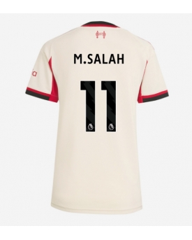 Liverpool Mohamed Salah #11 Maglia Gara Trasferta Repliche 2025-26 Donna Maniche Corte